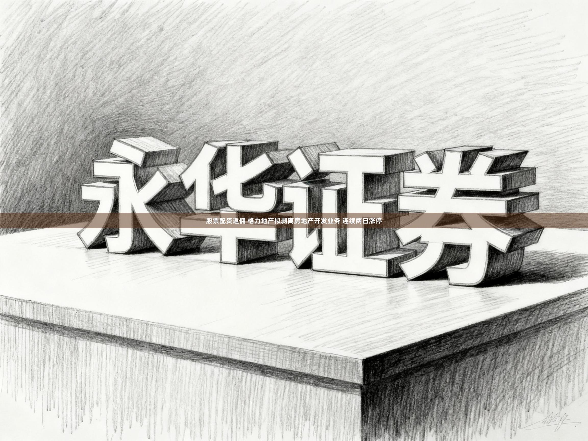 股票配资返佣 格力地产拟剥离房地产开发业务 连续两日涨停