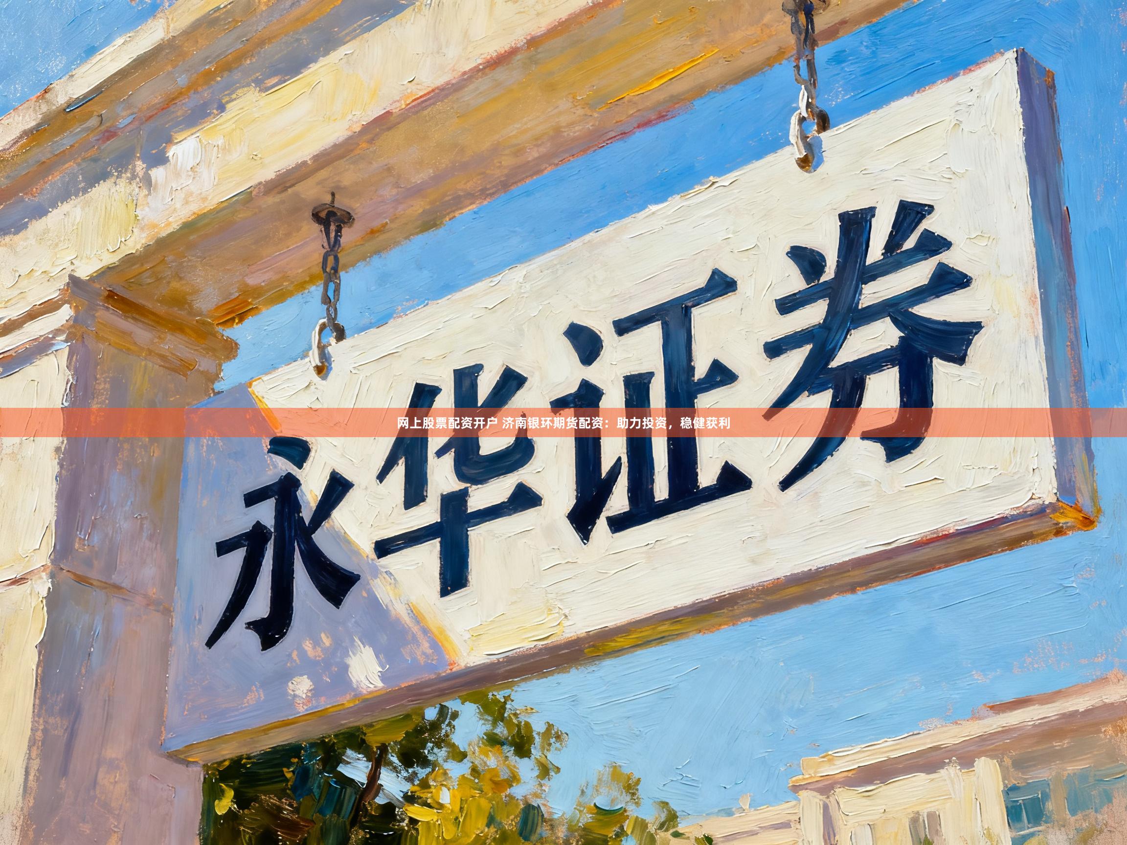 网上股票配资开户 济南银环期货配资：助力投资，稳健获利